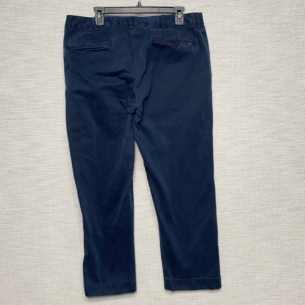 Polo by Ralph Lauren Suffield Pants 36x30 (36x29) Classic Straight Navy Preppy - Picture 3 of 11